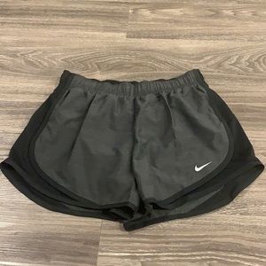 Nike athletic shorts.